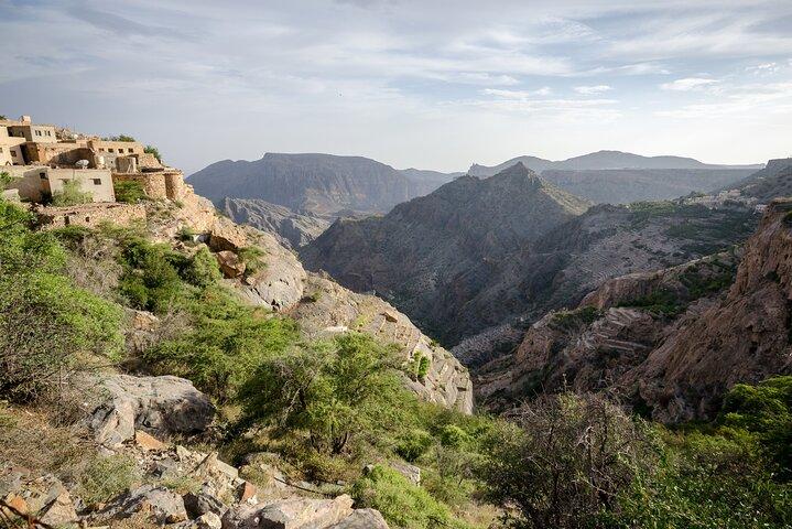 Ganztägige private Tour in Jebel Akhdar ab Maskat