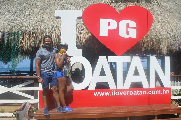 Roatan Beste off-road ATV, proeverij en strand