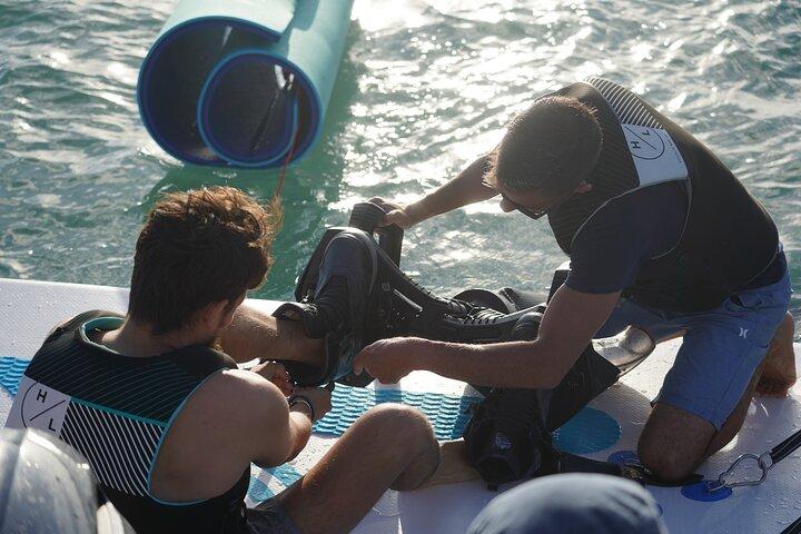 Lernen Sie Flyboarden mit einem Profi, Miamis ultimativem Abenteuer