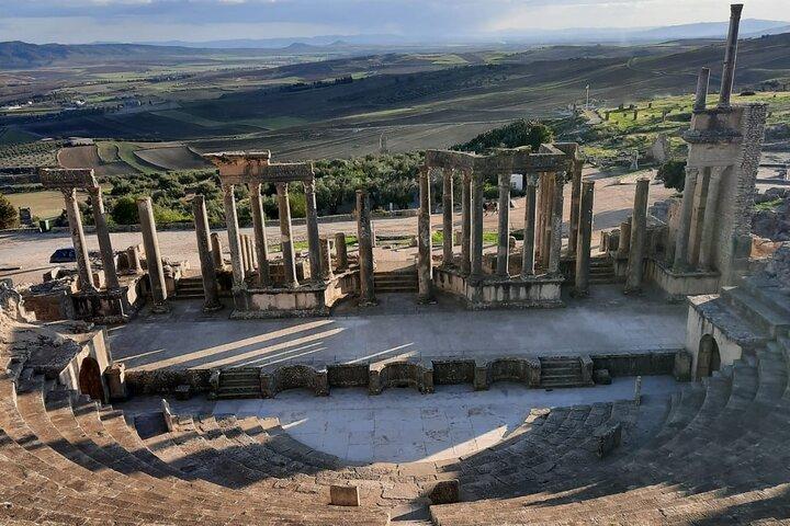 Antiquité captivante guidée Bulla Regia & Dougga depuis Hammamet