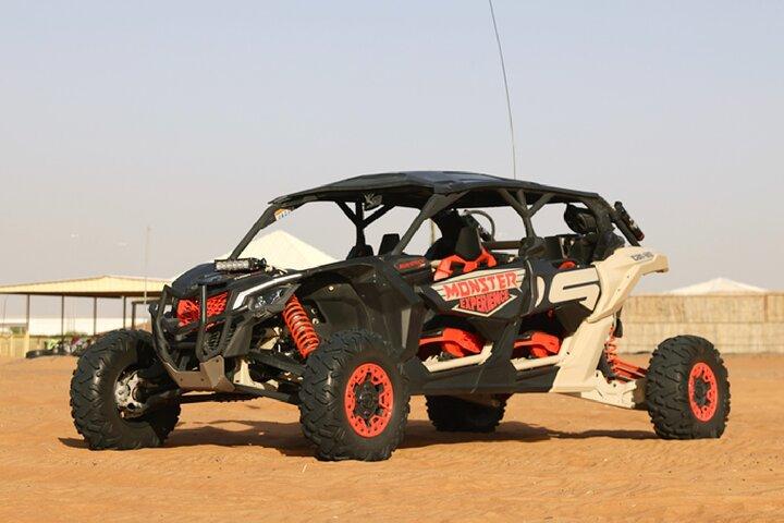 Balade en buggy dune d'une heure sur Can-Am Maverick 1000CC Turbo 4 places
