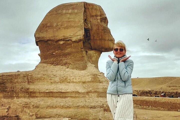 Kairo stadsrundtur ett besök på pyramiderna och Grand Egypt museum