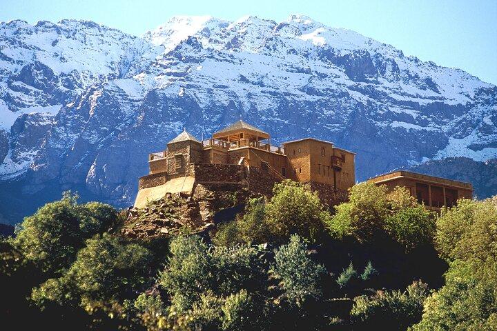 Marrakech: Imlildalen, Atlasbergen, Vattenfall och lunch