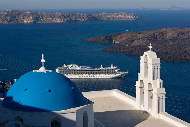 Excursão à costa de Santorini: Excursão Privada de Sightseeing