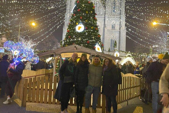 Visite à pied du marché de Noël et des festivités de Prague