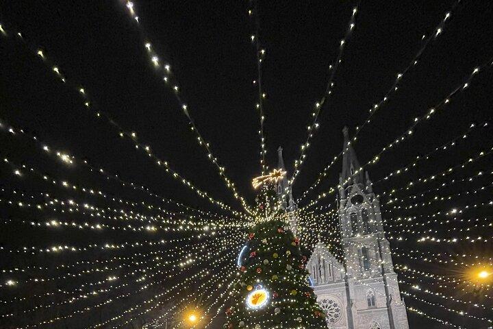 Vandring i Prags julmarknad och festligheter