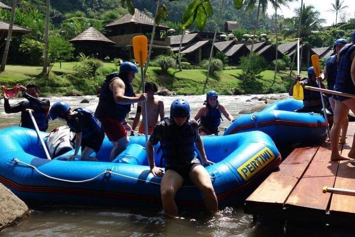 BALI Rafting em águas brancas com PACOTE Bali Luxury Spa