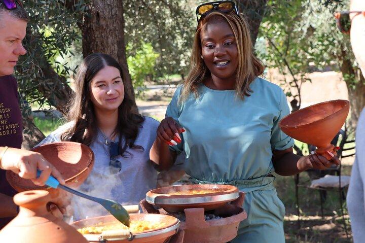 Auténtica clase de cocina marroquí en una granja en Marrakech