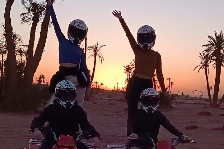 Experiencia en quad en Palmeraie Marrakech