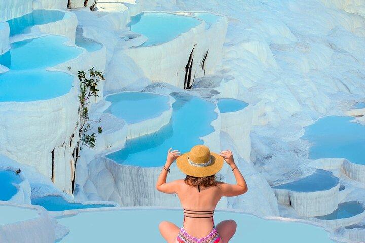 Pamukkale en Salda Lake begeleide dagtour vanaf Side
