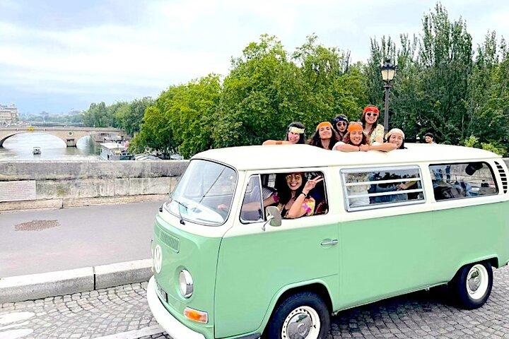 Visita guiada privada con furgoneta clásica en París