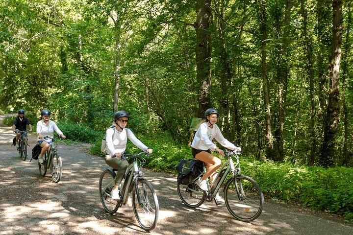 電動自転車でパリからヴェルサイユへ：マーケット、ピクニック、宮殿
