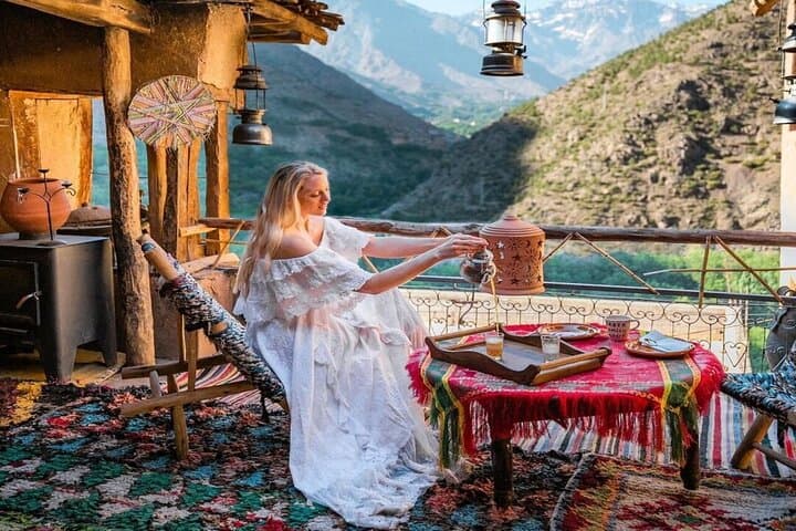 Marrakech: Ourika Valley Villages & Waterfalls Private Day Trip
