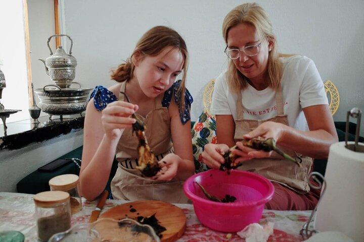 Cooking Class with Bread Workshop and Pastry in Fes