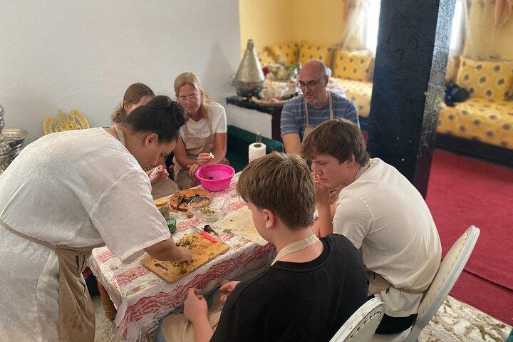 Cooking Class with Bread Workshop and Pastry in Fes