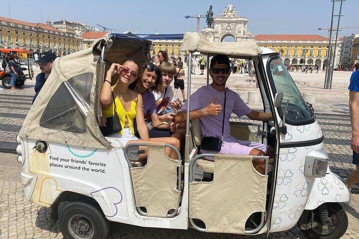 Experience Tuk-Tuk Lisbon Tour 1-3hours
