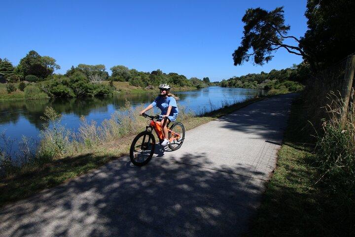 Full Day Guided Waikato River Trail E-bike Tour