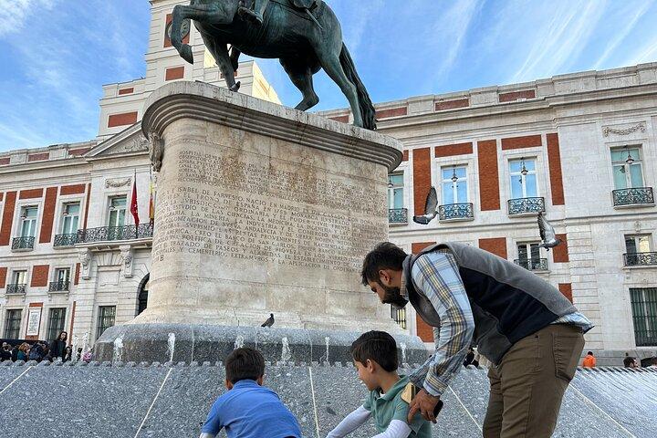Tour Privato della città di Madrid per bambini e famiglie