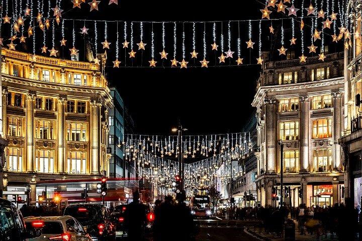 London Christmas Lights Self Guided Walking Tour