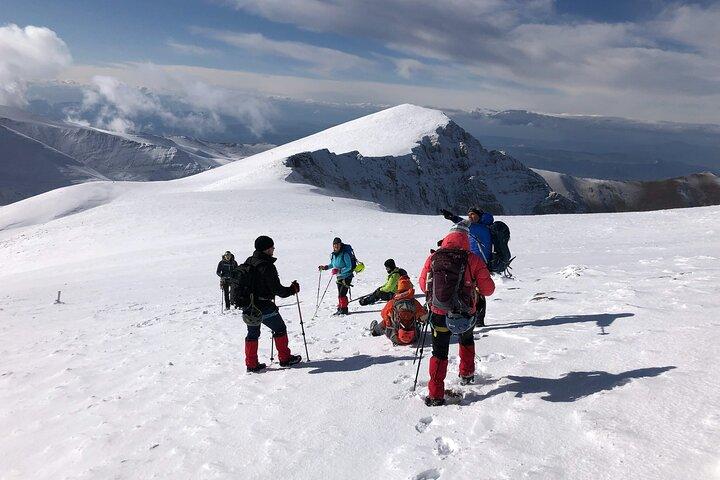Mt.Olympus Randonnée d'hiver Skolio pic 2909m