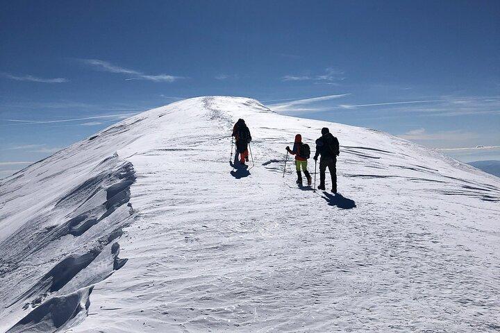 Mt.Olympus Randonnée d'hiver Skolio pic 2909m