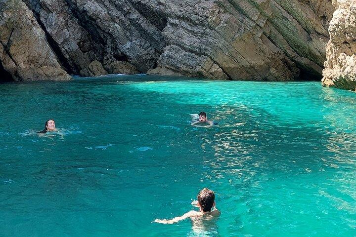 Private Boat Trip to Wild Beaches and Secret Bays