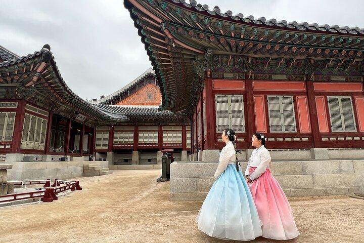Seoul Cultural Tour - Kimchi Making, Gyeongbok-paladset med Hanbok