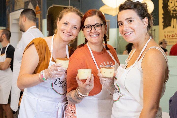 ローマで料理体験教室：フェットゥチーネ、ラヴィオリ＆ティラミス