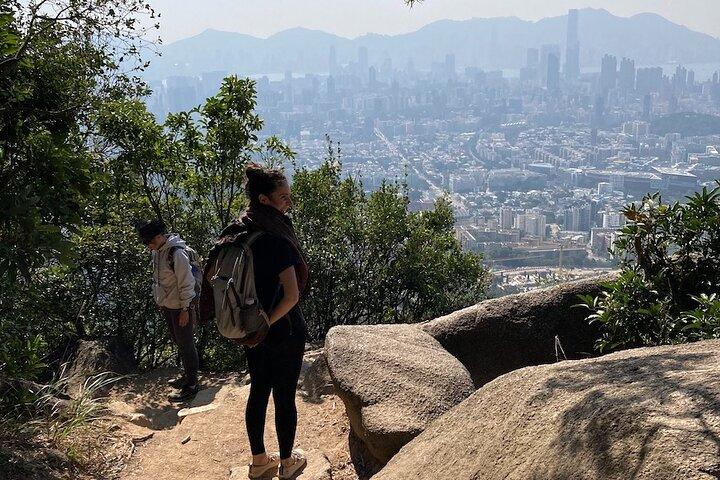 Escursione di mezza giornata nel verde fino a Lion Rock a Hong Kong
