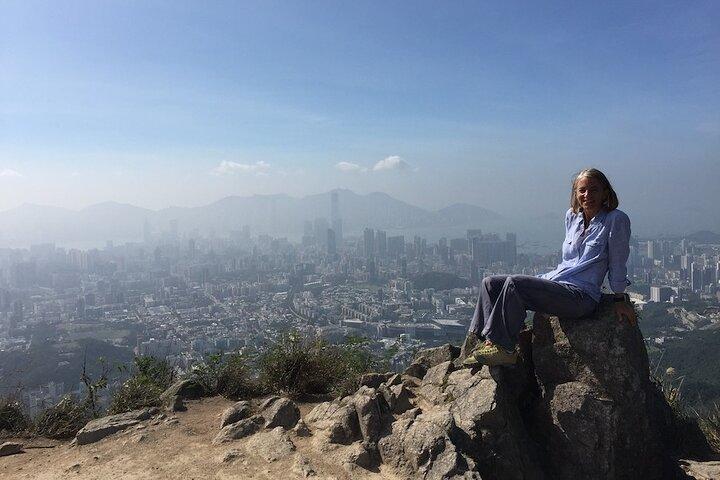 Escursione di mezza giornata nel verde fino a Lion Rock a Hong Kong