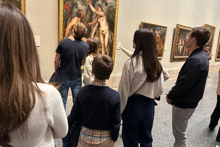 マドリードの子供と家族向けプラド美術館プライベート ツアー