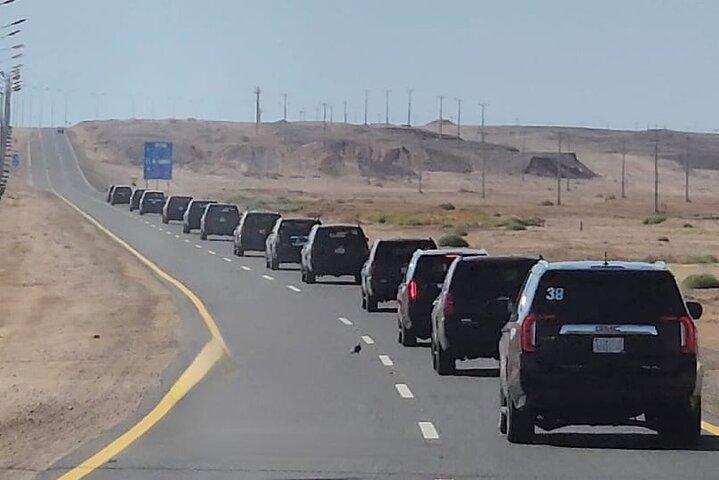 Transfert privé de l'aéroport de Riyad (RUH) au centre-ville de Riyad