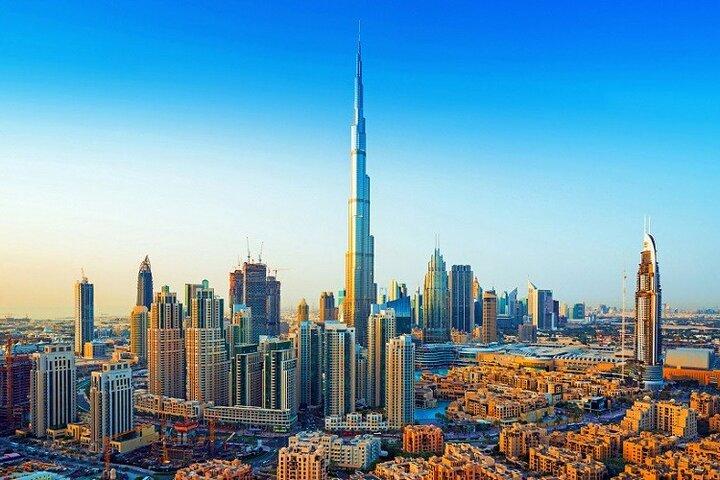 Visite privée d'une journée complète de la ville de Dubaï avec déjeuner au départ d'Abu Dhabi