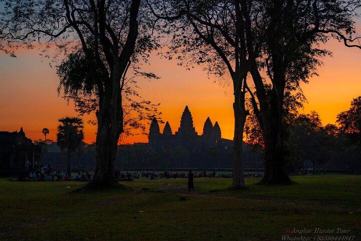 Angkor Wat 2 dage og et halvt tempel & Tonle Sap-Small Group Tour