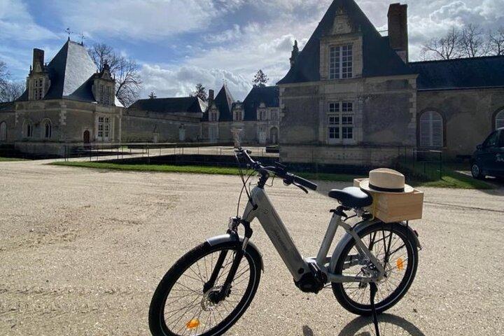 アンボワーズ発シャンボールへのロワール渓谷電動自転車ツアー