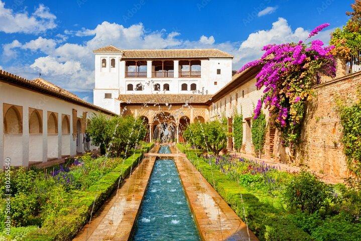 Alhambra gardens tour guided(English guide)