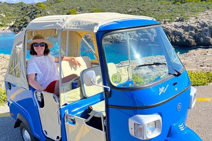 Tour Privado e Secreto no Ape Collector Vintage em Menorca