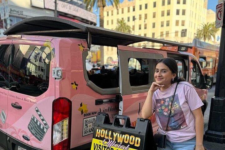 Rondleiding door Hollywood, Beverly Hills & Celebrity Homes met de Openluchtbus