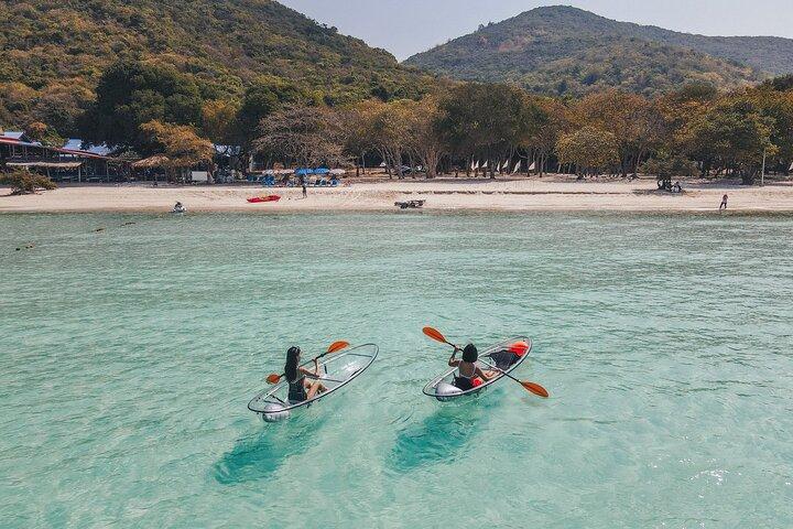 バンコク発：アクティビティとドローン写真付きパタヤ島旅行