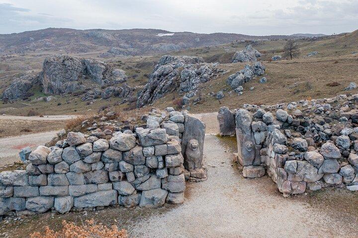 Visite privée des sites hittites d'une journée complète au départ d'Ankara