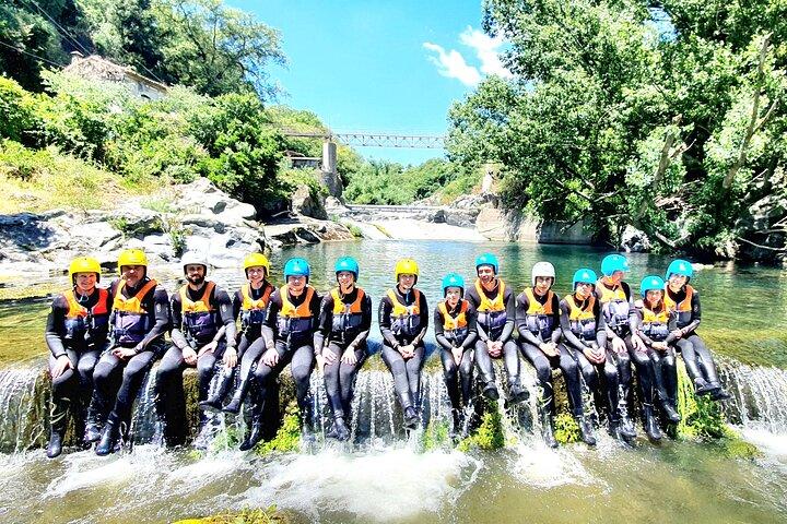 Alcantara Gorges : Bodyrafting between Dives and Natural Slides
