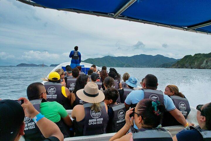 Maritime eventyr med båd til Tayrona Santa Marta