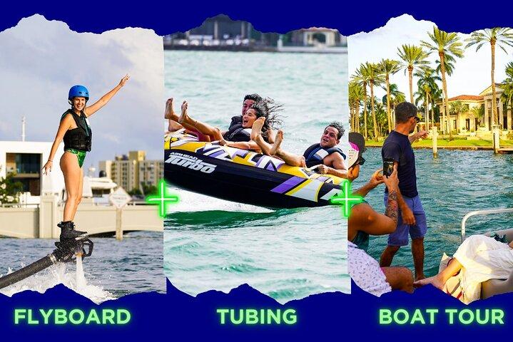 Miami: Aqua Excursion (Flyboard + Tubing + Bådtur)