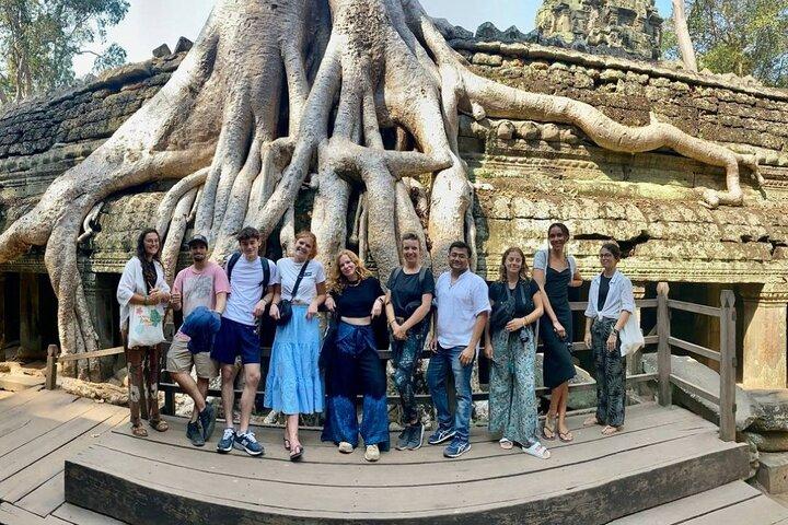 アンコールワットプライベート日帰りツアー-バイヨン寺院タ・プローム寺院