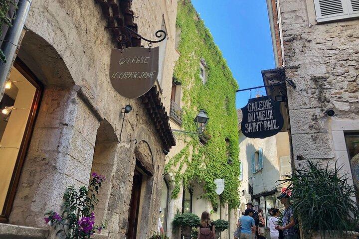 Tour privato di un giorno intero dei grandi pittori e della Costa Azzurra