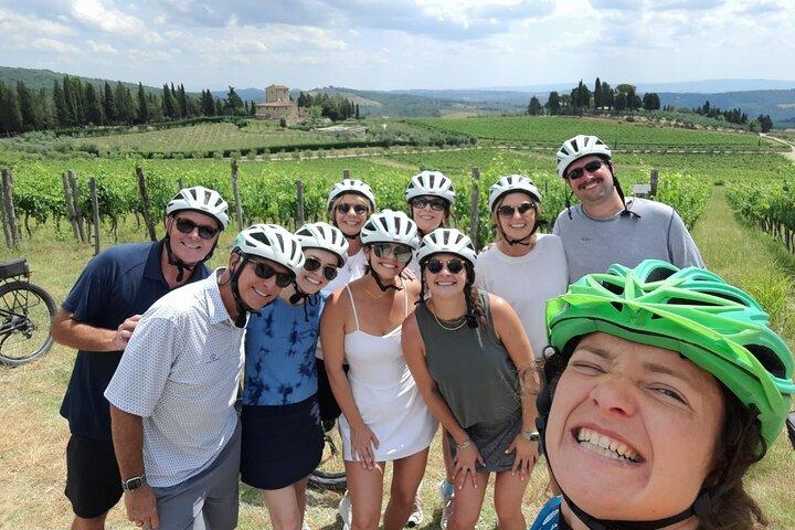Hele dag Toscane en Chianti Hills fietstocht met lunch op boerderij