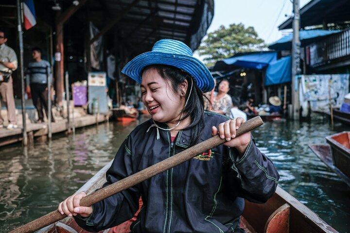 Eintrittskarte für Ayutthaya Floating Market mit Transfer