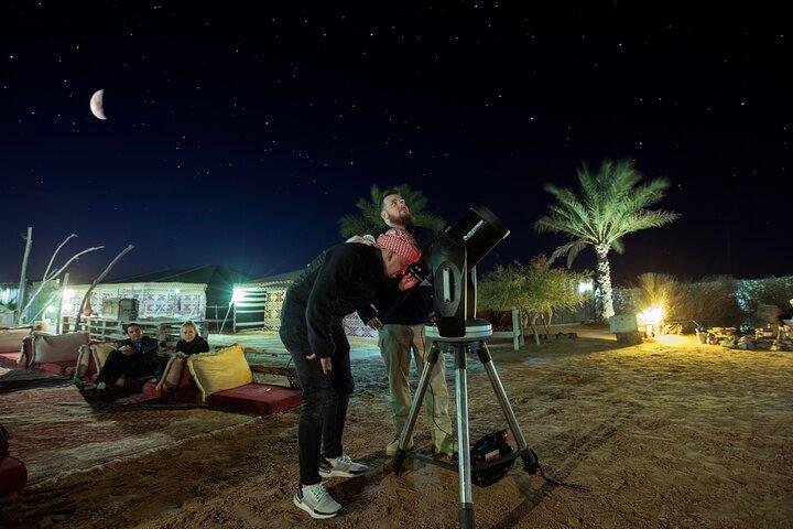 Dubai Private Night Desert Safari en astronomie