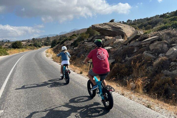 Tour privato guidato in bici elettrica Ode-yssey Uncharted a Naxos