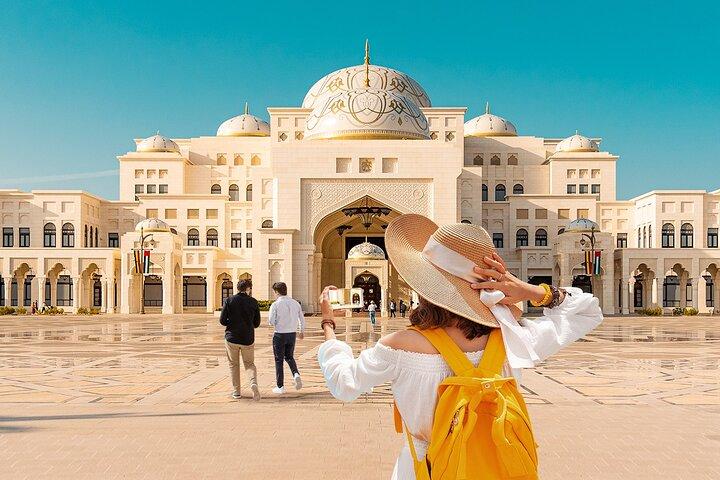 Visite de la ville de l'après-midi avec Qasr Al Watan et la mosquée Sheikh Zayed